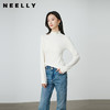 NEELLY纳俪商场同款秋季新款纯色亲肤打底衫女半高领修身内搭上衣N25104R05501 商品缩略图0