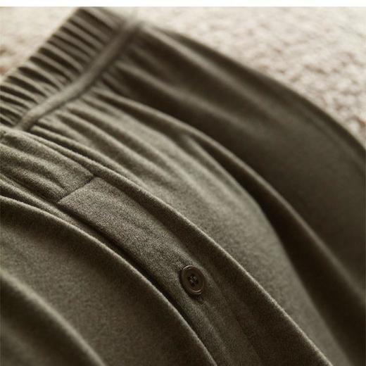 Cerotich【翡丝德绒男士保暖内衣套装】秋冬款依圆领打底长袖秋衣秋裤 商品图3