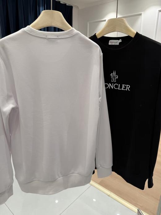 Moncler男女同款字母全棉刺绣卫衣 商品图5