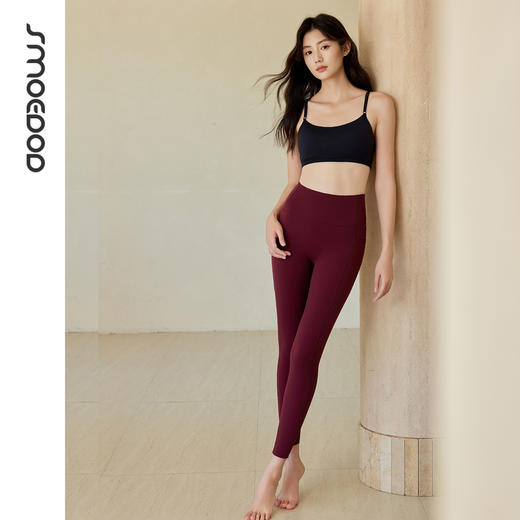 SMOEDOD/水沐伊朵裸感简约休闲纯色修身防走光运动内衣50220 商品图4