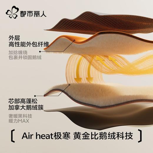 【极地冠军系列】都市丽人男士保暖衣套装加拿大鹅绒系列FWH1F3 商品图4