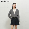NEELLY纳俪商场同款冬季新款随性假两件休闲针织衫女慵懒舒适上衣N25101A01005 商品缩略图0