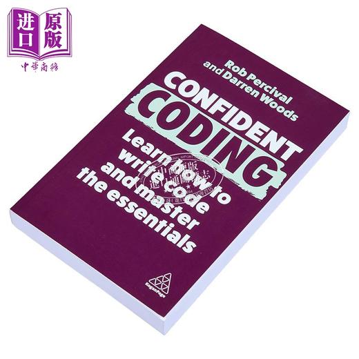 【中商原版】自信编程 学习如何编程并掌握要点 Confident Coding Learn How to Code 英文原版 Rob Percival 商品图1