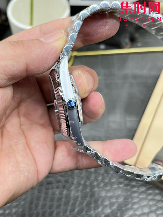 CBD配重版 V9升级版 重量200克+ 劳力士星期日历型系列 日志40mm 白金黑冰糖DD 商品图5