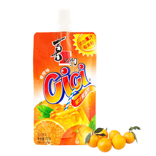 喜之郎香橙果汁果冻爽150g（6926475201350） 商品图0