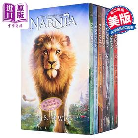 【中商原版】纳尼亚传奇全套盒装 第1至第7册 奇幻冒险系列 官方版 Chronicles of Narnia Box Set 英文原版 CS Lewis