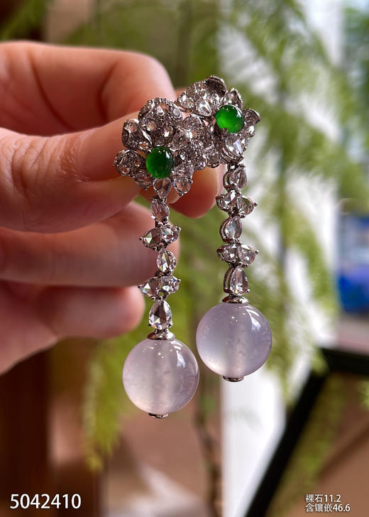 5042410，珠子耳坠。具体价格微信咨询 商品图2