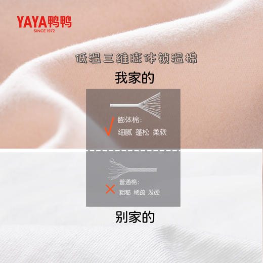 热卖！暖fufu！鸭鸭 全面恒温PRO版保暖套装 新疆长绒棉 双面磨毛圆领男女同款 纯棉吸湿透气 保暖舒适 5502/5501 商品图9
