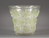独角鹿西洋古董 1938年法国水晶工坊莱俪LALIQUE设计出品「Reims 葡萄藤叶」主题浅绿色水晶冰桶 商品缩略图0