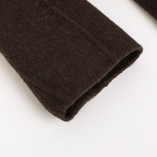 NEELLY纳俪商场同款冬季新款高级感长款双面呢大衣女牦牛绒外套 商品图2