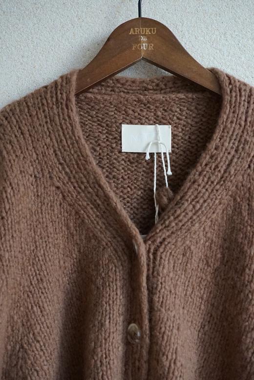 Nitto肉桂棕羊绒开衫 商品图14