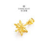 【计价黄金】【现货】【星辰雪花】钻石世家 小圆满系列 足金吊坠 5G黄金工艺时尚送礼新品黄金吊坠（约1.1克）（不含链子）【黄金产品不支持无理由退换货】预计3-5天发货 商品缩略图2