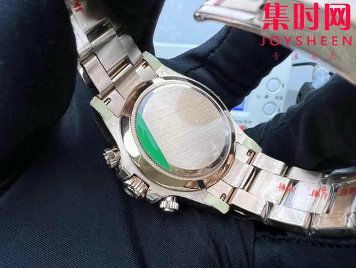 劳力士新款 CBD配重版 重量210克+ 包边迪通拿配重版 丹东4130机 全玫金钢带款 男士腕表 商品图5