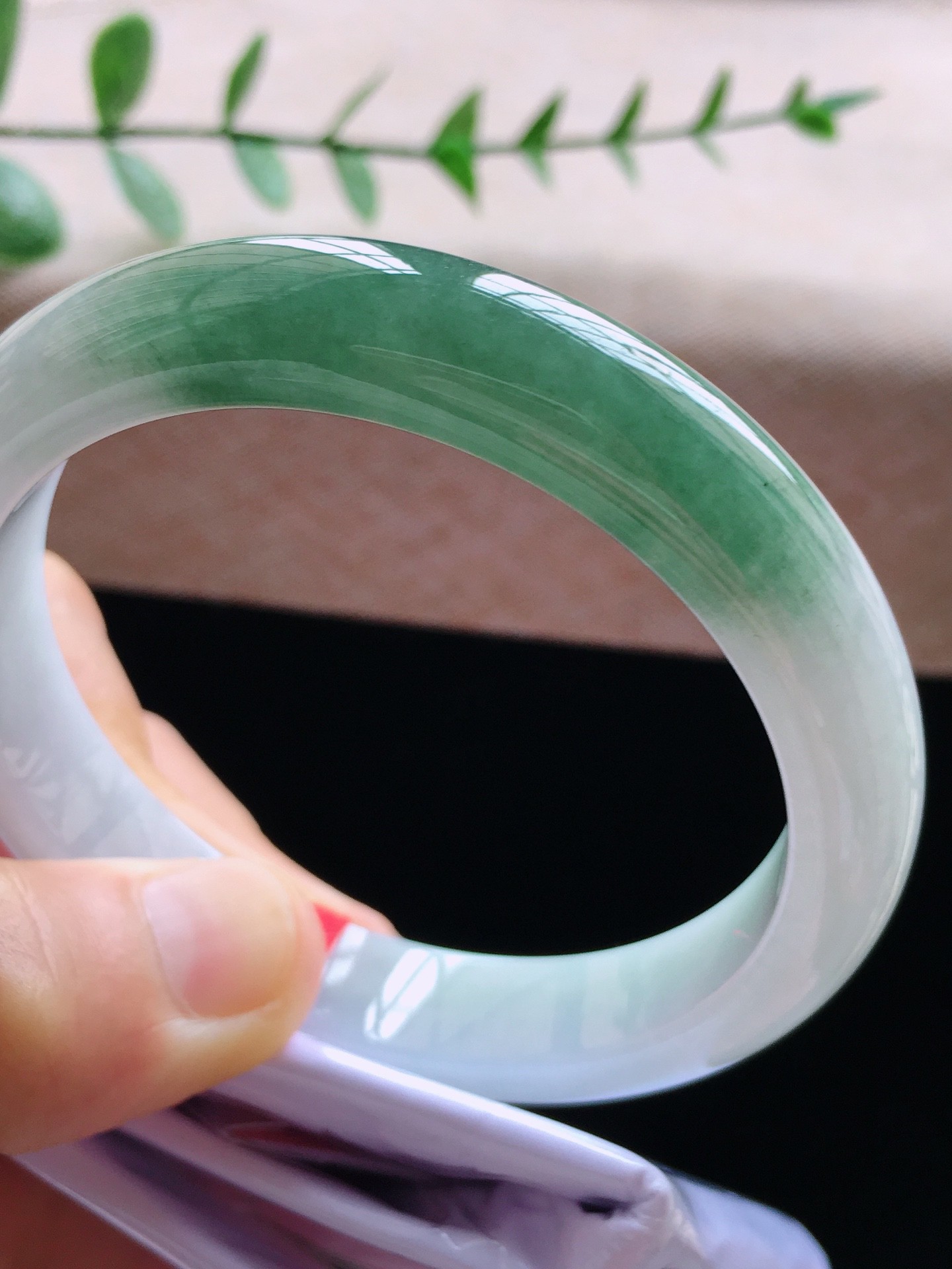 57.5正圈翡翠手镯