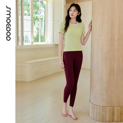 SMOEDOD/水沐伊朵女士夏季运动镂空美背修身带胸垫瑜伽服50206 商品图6