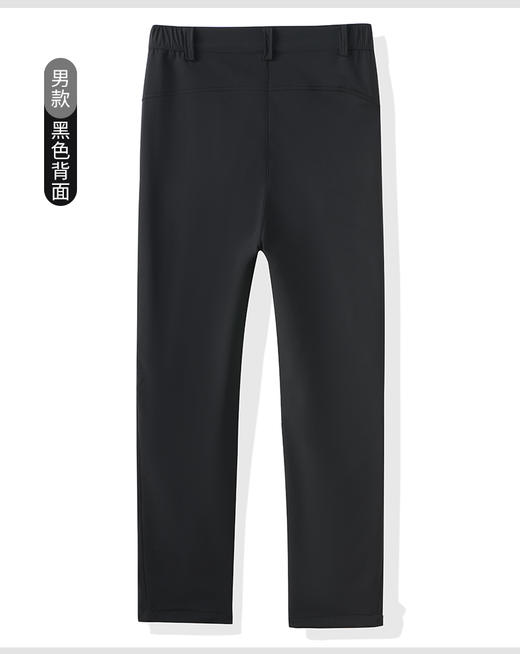 LUCKY DEER幸运鹿情侣款保暖抓绒防水登山运动裤 商品图13