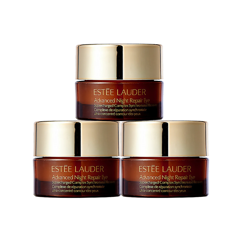 【超值3瓶装】 雅诗兰黛小棕瓶精华眼霜5ml（效期27-8）  A-5372