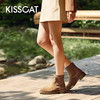 【云粉节】BF楼KISSCAT接吻猫[柏林胶片]复古短靴25冬新粗跟真皮游牧风切尔西靴KA65725-51吊牌价1599活动价899 商品缩略图0