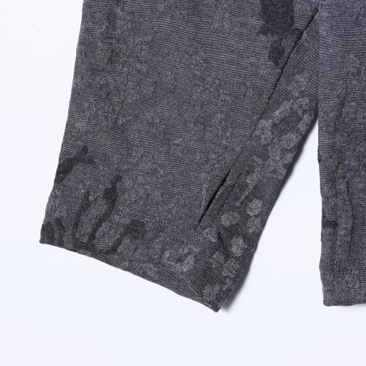 T4920SDSA男士秋冬新款痞帅男装休闲风撞色暗纹提花半高领长袖T恤百搭 商品图4