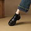 【预售5天】厚底增高真皮小皮鞋，英伦风松糕皮带扣单鞋SSS&M2425 商品缩略图4