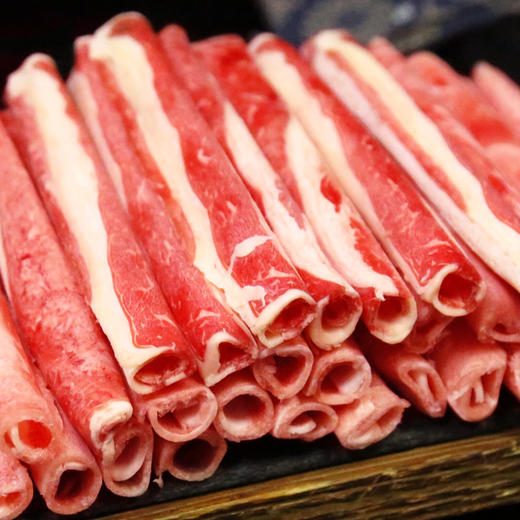 汇柒鲜安格斯肥牛卷150g*10袋  优质牧场安格斯小公牛顺丰包邮到家 商品图2