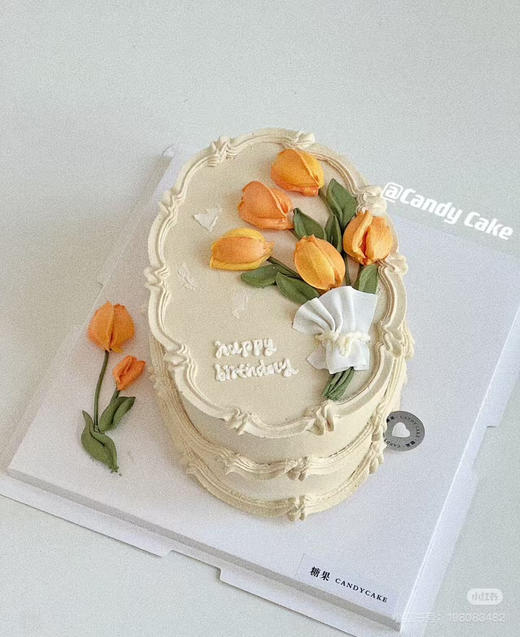 母亲妈妈女神异形花蛋糕 商品图0