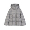 NEELLY纳俪商场同款冬季新款蓬松中长款连帽面包服女白鸭绒羽绒服N25104L04594 商品缩略图3