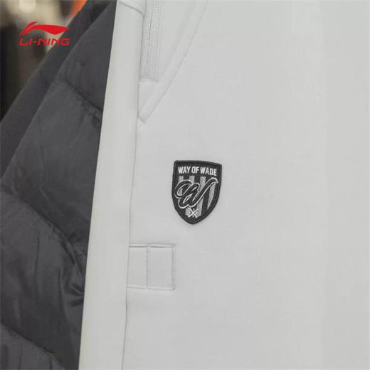 李宁运动长裤男2025冬季新款韦德X艺术家针织工装直筒裤AKLVB85 商品图3