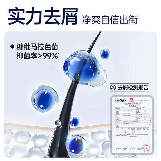 【0硅油】杰威尔氨基酸控油去屑止痒强韧健发洗发水洗发露洗头液300ml 商品图2