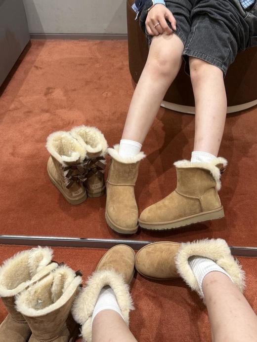【只可换码 不退货】Ugg后带蝴蝶结雪地靴（XR） 商品图3