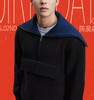 男款半拉链针织毛衣014 商品缩略图2