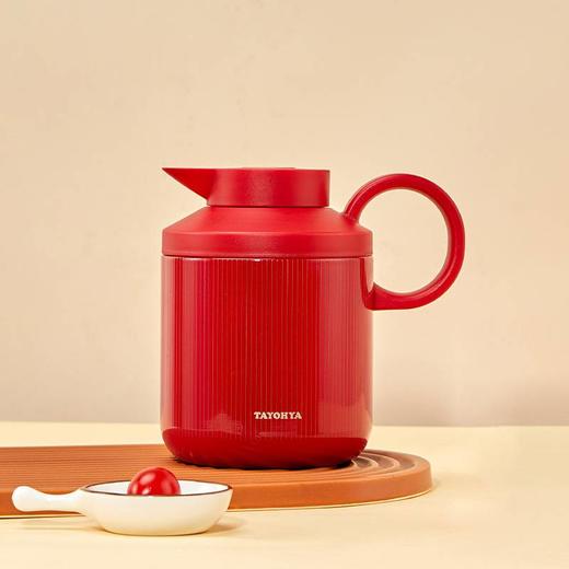 【6F】多样屋（TAYOHYA）鎏金雅颂耳廓壶不锈钢保温瓶热水瓶水壶办公室316内胆 800ml 商品图2