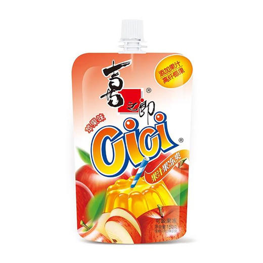 【1618】喜之郎苹果果汁果冻爽150g（6926475201312） 商品图0
