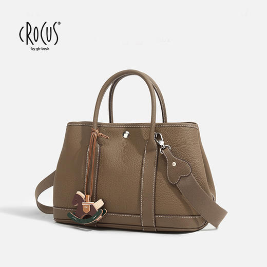 Crocus联名款爆款经典花园包手提包 大容量托特单肩斜挎百搭时尚女款包包 商品图4