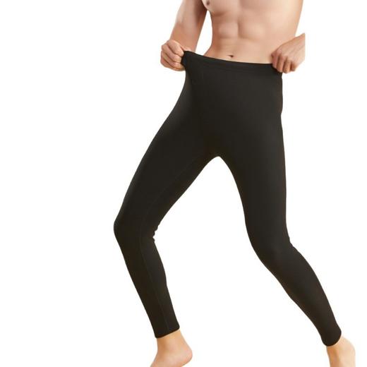 男士轻盈舒适裤子羊毛蚕丝秋冬季打底裤7A抗菌生姜助剂保暖秋裤 商品图4