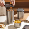 摩登主妇304不锈钢密封罐食品级咖啡豆奶粉糖罐茶叶储物收纳罐子 商品缩略图0