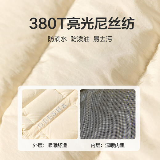 笛莎Deesha 童装女童羽绒服2025冬新款经典收腰甜美版型羽绒服 商品图3