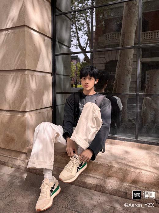 1012-4 tiger情侣款低帮耐磨休闲运动跑鞋  偏小一码 商品图10