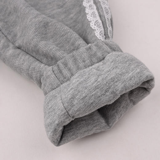 棉果果冬季新品女童夹棉保暖加厚针织加棉长裤M422200825737 商品图3