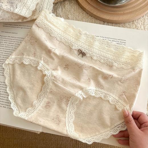 10a级抗菌~2025新款纯棉蕾丝内裤女生抑菌全棉裆夏季薄款女士三角裤女款 商品图0