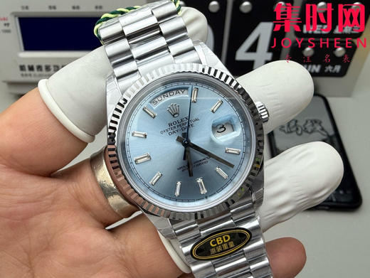CBD配重版 V9升级版 重量200克+ 劳力士星期日历型系列 日志40mm 冰蓝盘DD 商品图2
