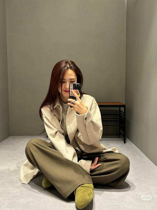 1011-5 圆正 lew 斜纹羊毛弯刀裤 167/135穿38，超过135估计腰围紧张 商品图10