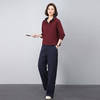 丁摩 休闲套装女春秋新款时尚高端运动减龄卫衣两件套5ZF-9956 商品缩略图1