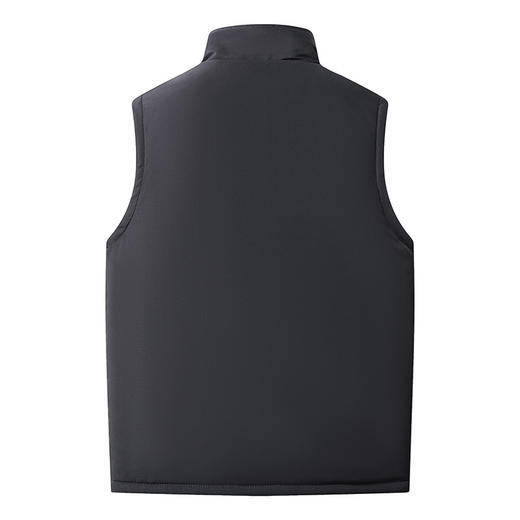 【DX】大依优型大码男装立领加绒马甲保暖马甲时尚休闲坎肩加肥加大码 商品图3