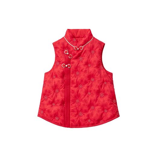 【春上新】8楼LYNN&MILO琳麦罗 亲子装 女童2025新款秋冬季羽绒服马甲洋气中式国风背心 商品图13