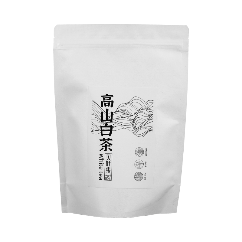 云南古树白茶景谷月光白茶叶高山天然老白茶散装50g茶叶自饮