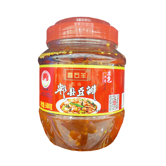 鑫石羊郫县豆瓣500g(6926698300403)