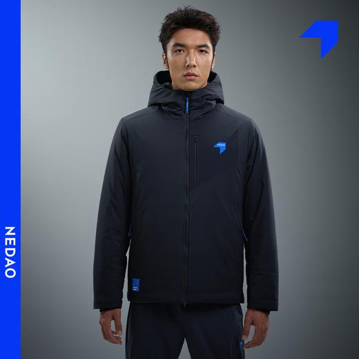 内道热核带帽棉服男女款连帽秋冬保暖户外运动轻薄透气跑步棉服 商品图2