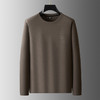 【DWP】大依优型大码男装秋季圆领长袖打底衫简约舒适休闲百搭长袖T恤 商品缩略图5