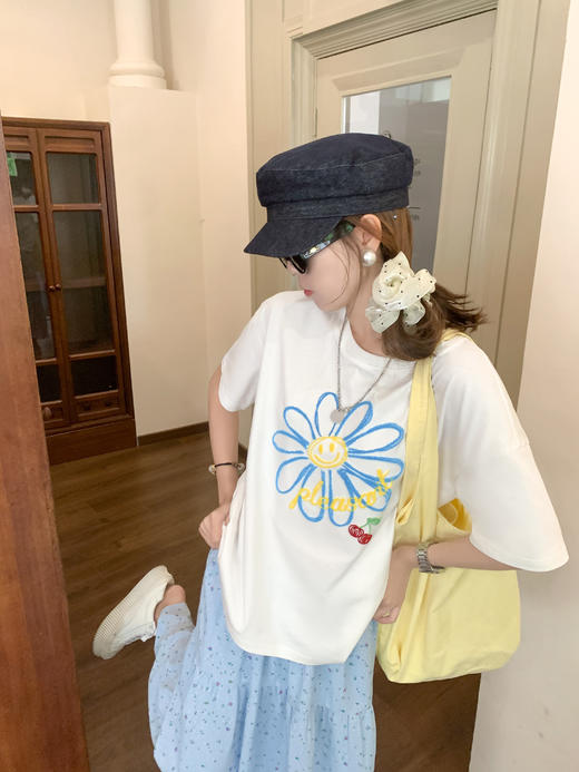 【129元任选2件】最后一波现货！蓝色碎花半身裙 商品图11